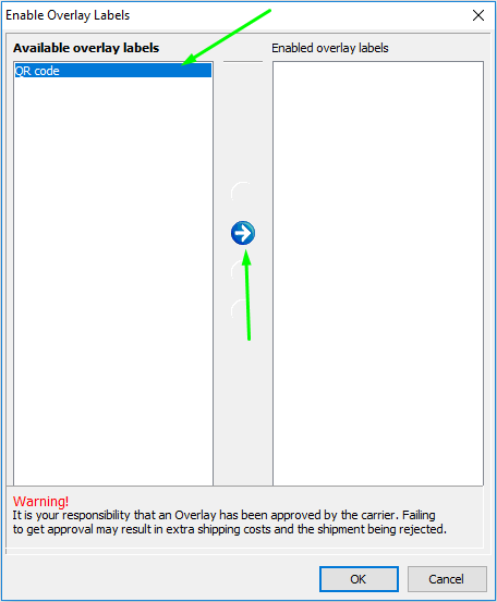 select overlay